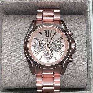 NWT MICHAEL KORS PINK WATCH